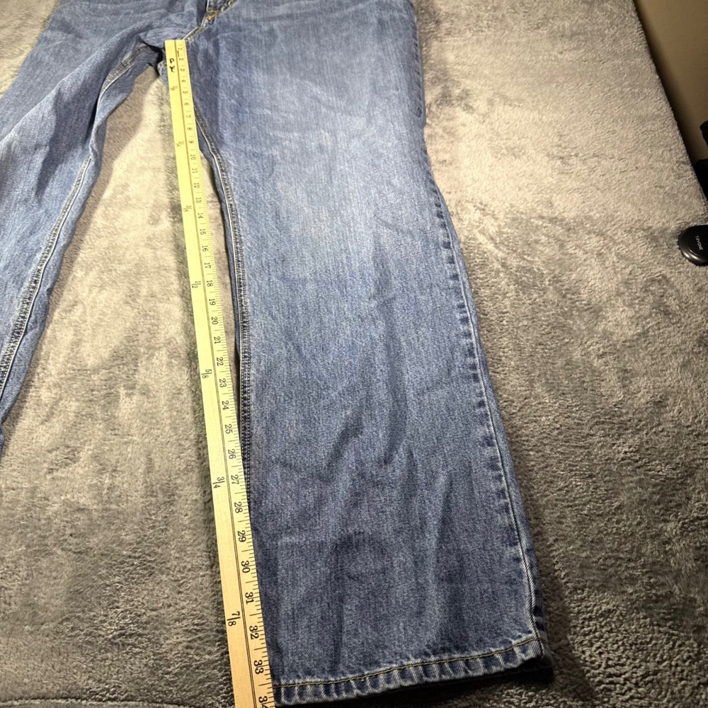 Cinch Jeans Mens 40x34 Blue Medium Wash Relaxed Straight Denim MB92834003 - Picture 6 of 7
